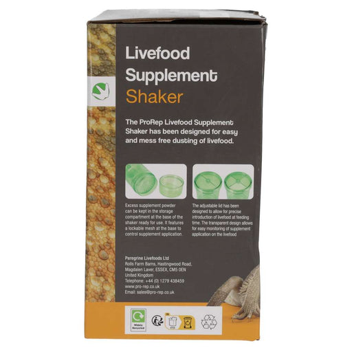 ProRep Livefood Supplement Shaker - Reptiles By Post