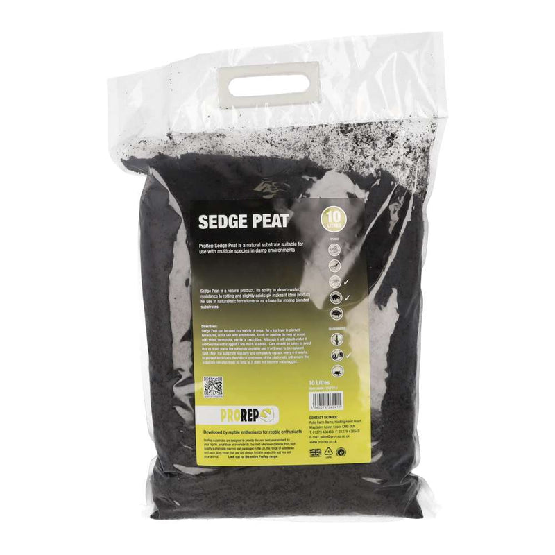 ProRep Sedge Peat - 10 Litre - Reptiles By Post