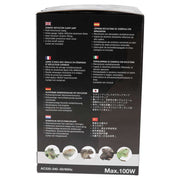 Reptile Systems Clamp Lamp Black Edition Medium - Reptiles By Post