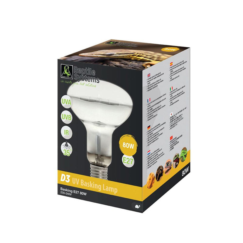 Reptile Systems D3 UV Basking Lamp - Reptiles By Post