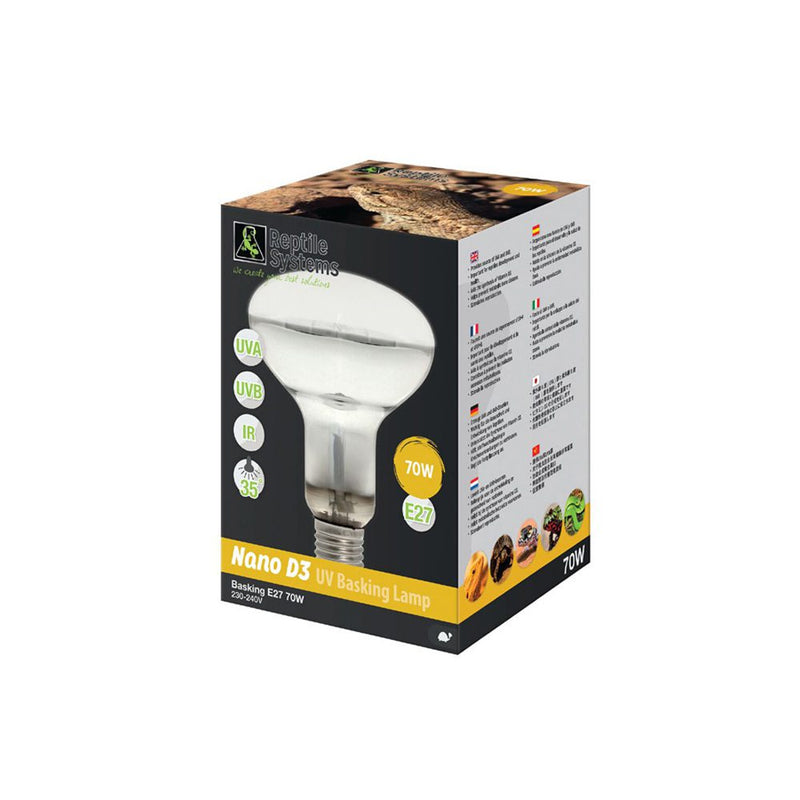 Reptile Systems D3 UV Basking Lamp - Reptiles By Post