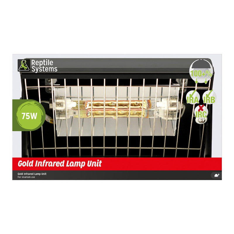 Reptile Systems Gold Infrared Unit (includes lamp) - Reptiles By Post