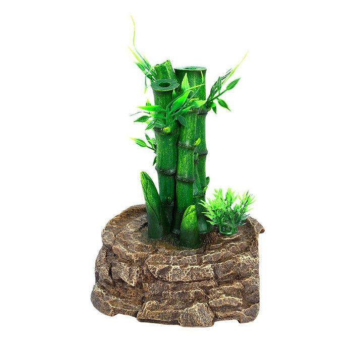 Reptizoo 2 - in - 1 Height Adjustable Bamboo Plant Dripper - Reptiles By Post