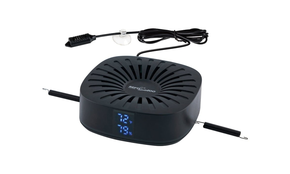 Reptizoo AirCool Fan Dehumidifier with Thermo - Hygrometer - Reptiles By Post