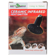 Reptizoo Ceramic Heat Emitter, Black - Reptiles By Post