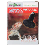 Reptizoo Ceramic Heat Emitter, Black - Reptiles By Post