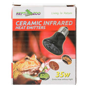 Reptizoo Ceramic Heat Emitter, Black - Reptiles By Post