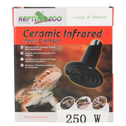 Reptizoo Ceramic Heat Emitter, Black - Reptiles By Post