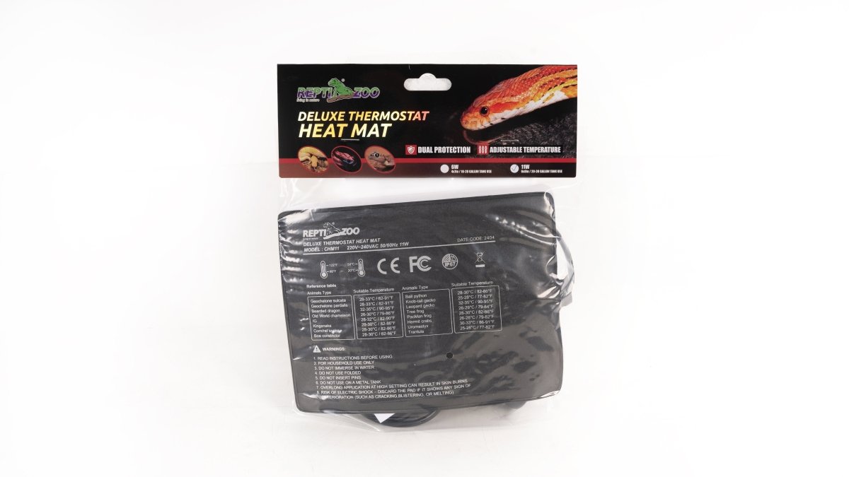 Reptizoo Deluxe Thermostat Heat Mat — Reptiles By Post
