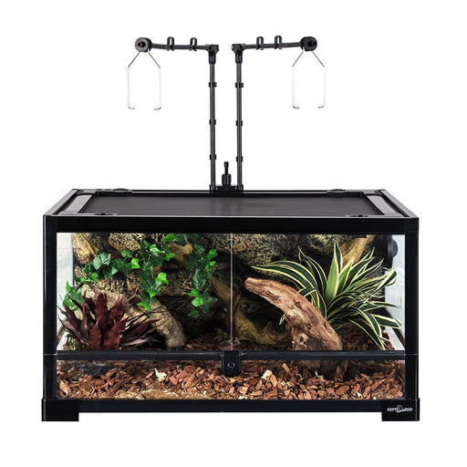 Reptizoo Double Lamp Stand (for 30 - 60cm Terrariums) - Reptiles By Post