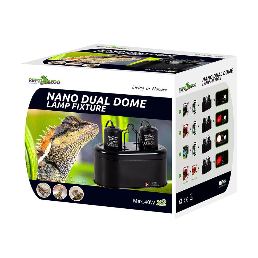 RZ Mini Duel Lamp Dome Reptiles By Post