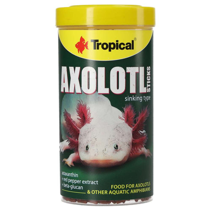 Tropical Axolotl Sticks 250ml/135g - Reptiles By Post