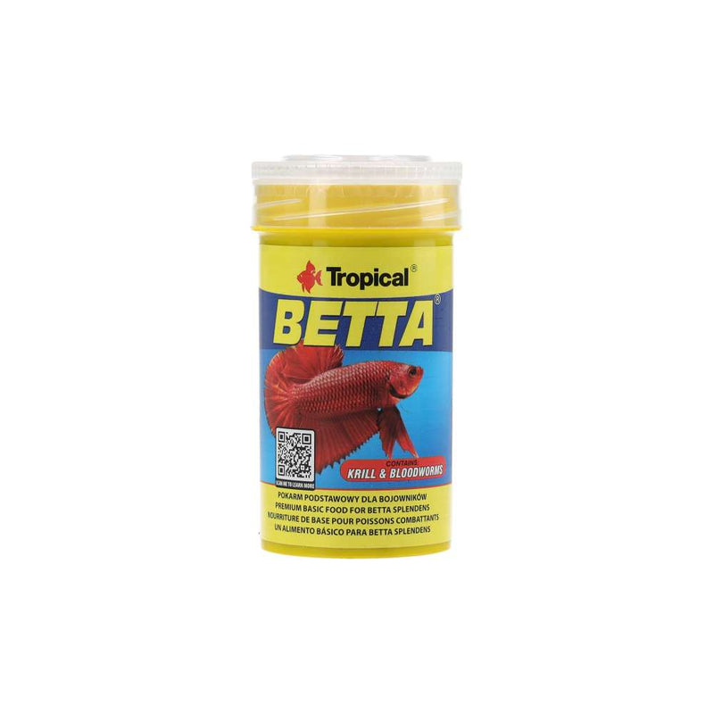 Tropical Betta 100ml/25g - Reptiles By Post