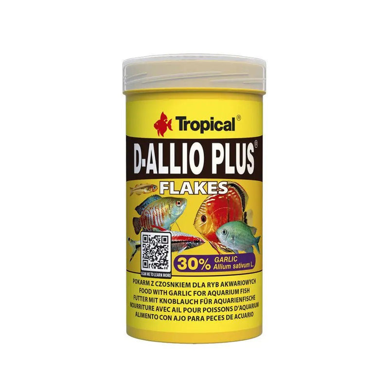 Tropical D - Allio Plus Flakes 100ml/20g - Reptiles By Post