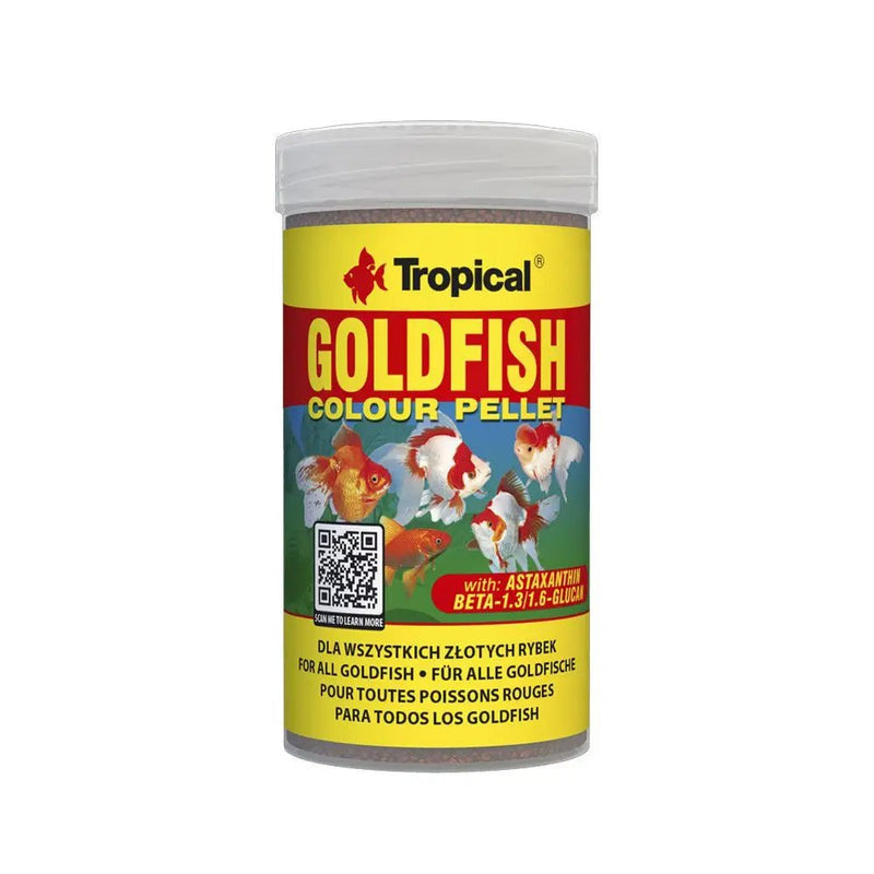 Tropical Goldfish Colour Pellet 100ml/36g - Reptiles By Post