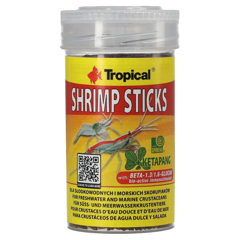 Tropical Shrimp Sticks 100ml/55g - Reptiles By Post