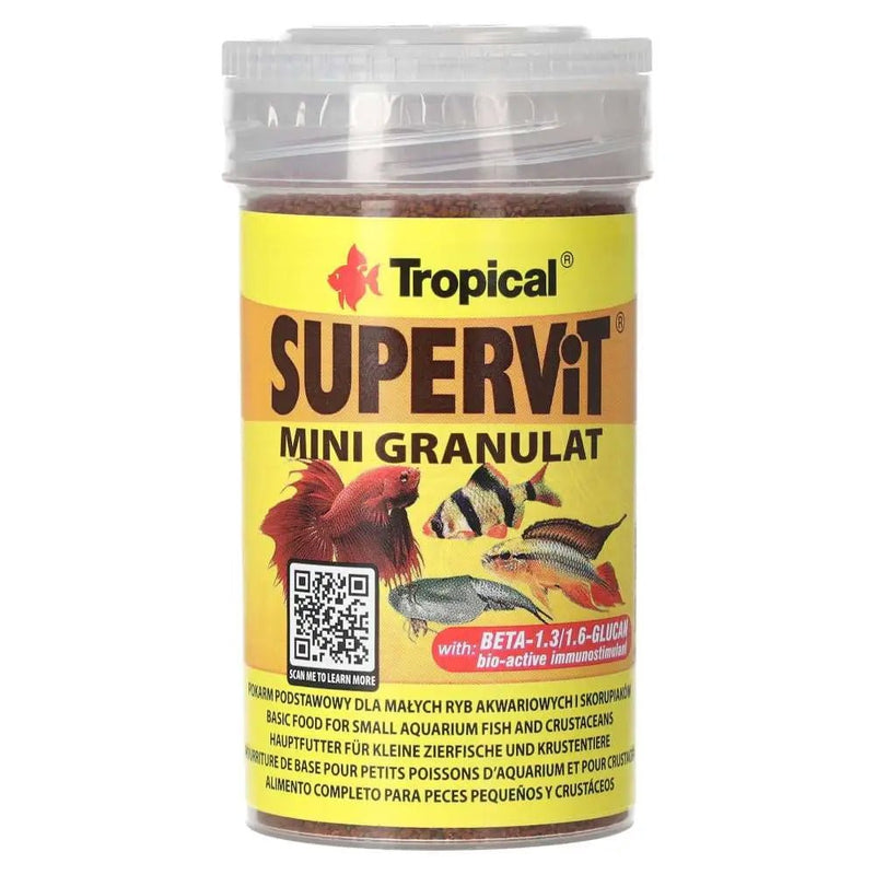 Tropical Supervit Mini Granulat 100ml/65g - Reptiles By Post
