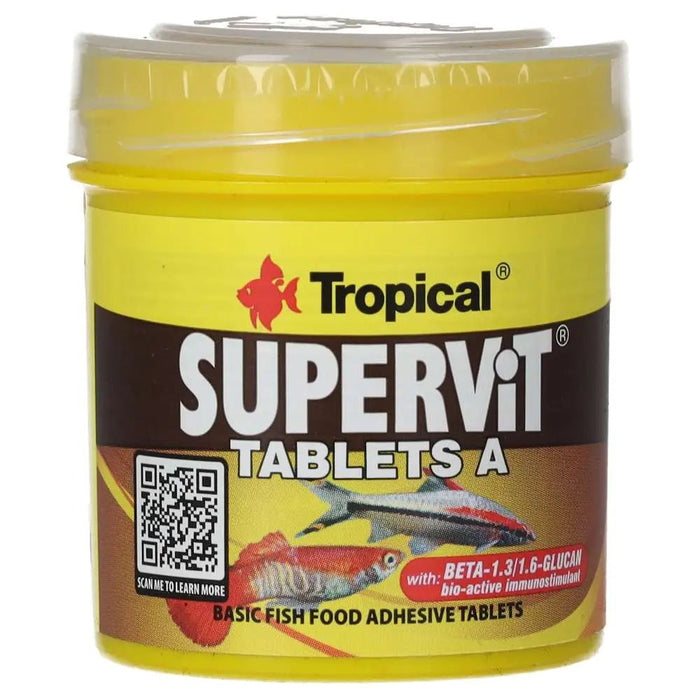 Tropical Supervit Tablets A 50ml/36g (80pcs) - Reptiles By Post