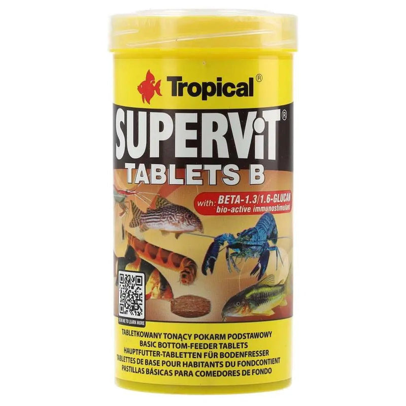 Tropical Supervit Tablets B 250ml/150g (830pcs) - Reptiles By Post