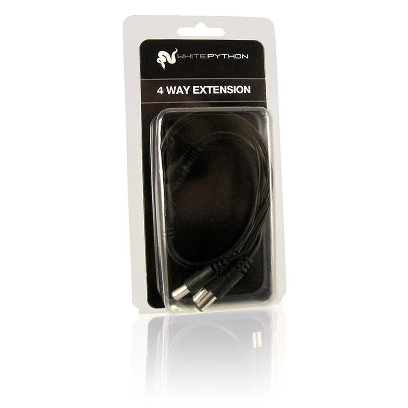 White Python LED 4 - Way Extension Cable - Reptiles By Post
