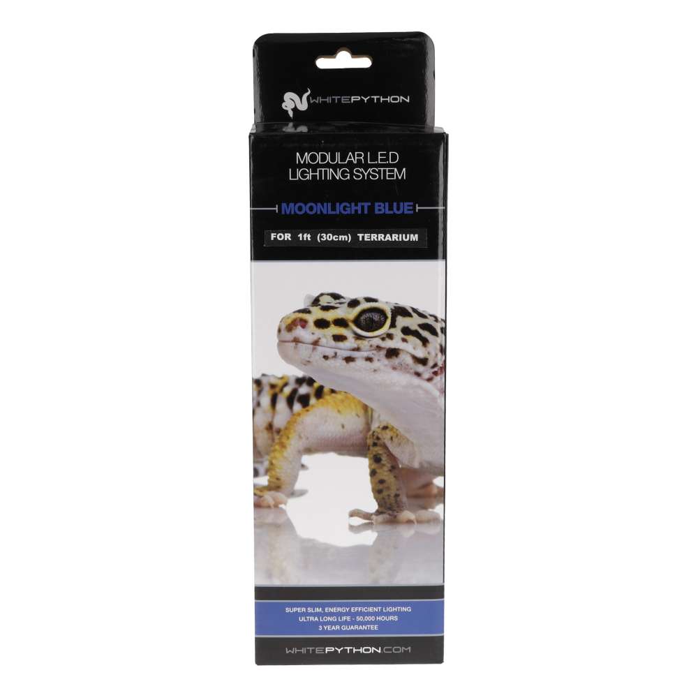 White Python LED Moonlight Blue Mini 1ft Kit — Reptiles By Post