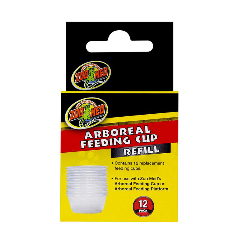 Zoo Med Arboreal Feeding Cup Refill (12pcs) - Reptiles By Post