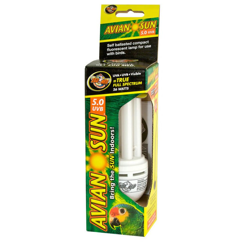 Zoo Med Avian Sun 5.0 Compact (26W) - Reptiles By Post