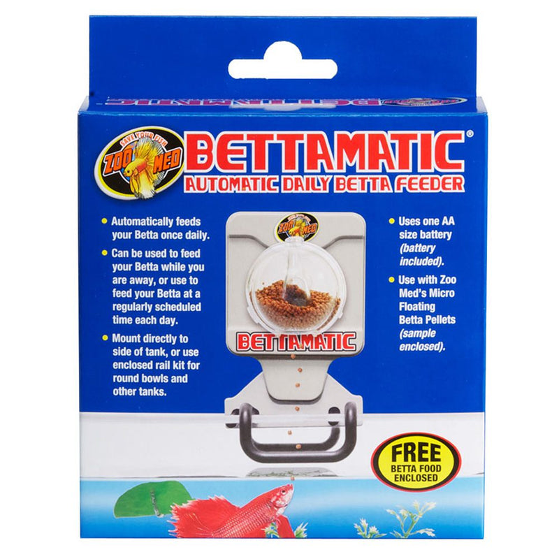 Zoo Med BettaMatic Automatic Betta Feeder - Reptiles By Post