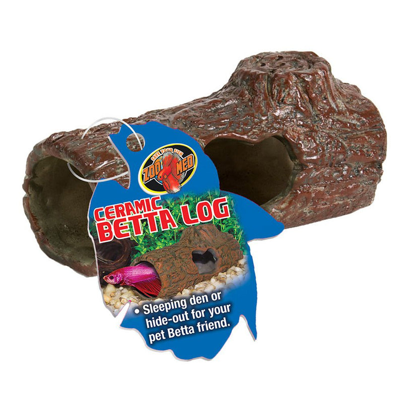 Zoo Med Ceramic Betta Log - Reptiles By Post
