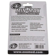 Zoo Med Digital Min Max Thermometer - Reptiles By Post