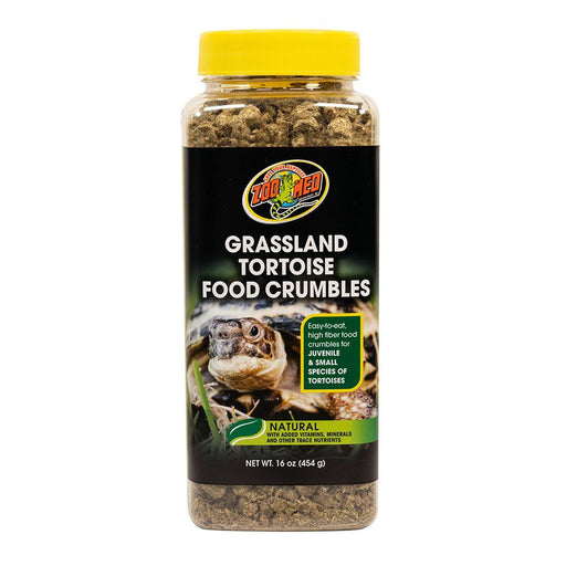 Zoo Med Grassland Tortoise Crumbles 16oz - Reptiles By Post