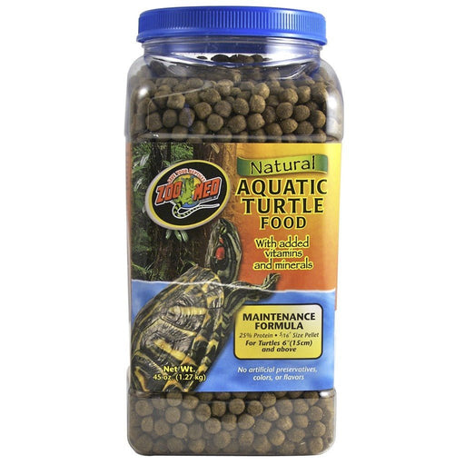 Zoo Med Natural Aquatic Turtle Food - Reptiles By Post