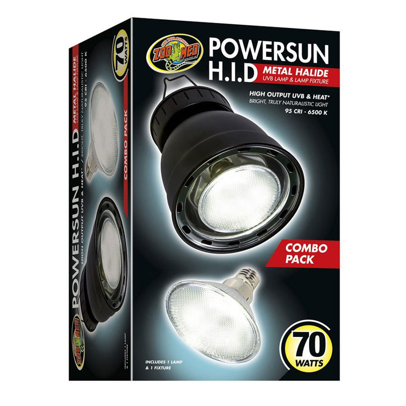 Zoo Med Powersun HID Metal Halide Combo 70W - Reptiles By Post