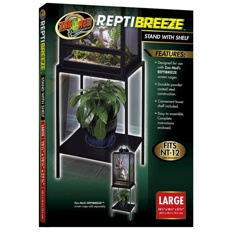 Zoo Med Reptibreeze Stand with Shelf, Large - Reptiles By Post
