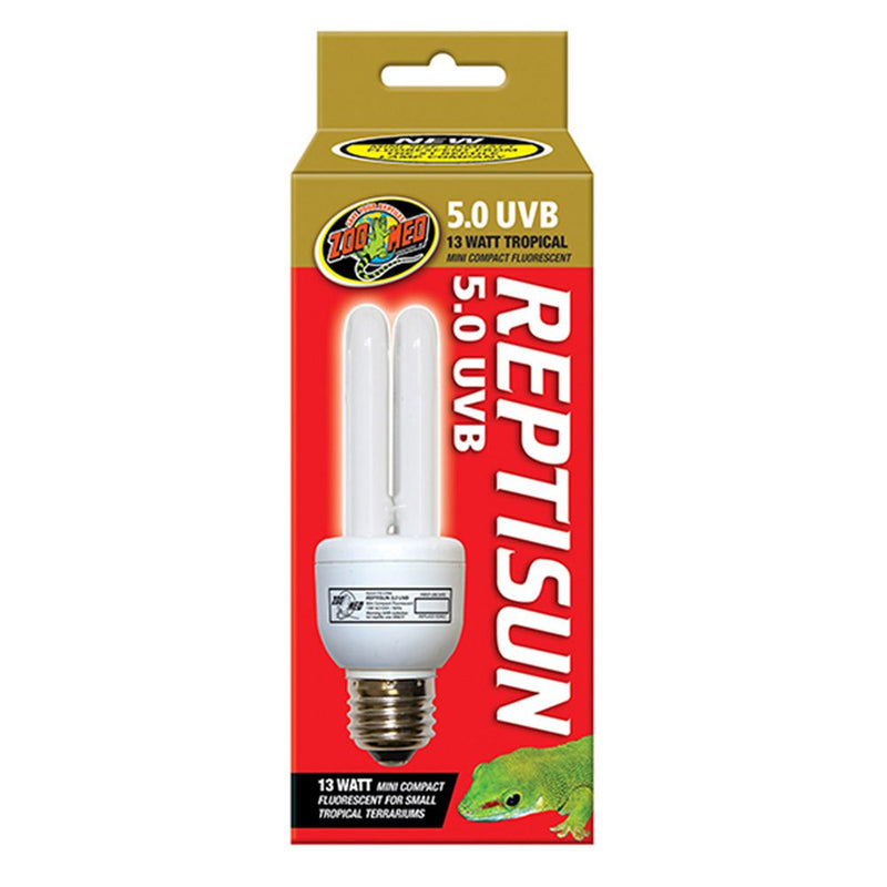 Zoo Med ReptiSun 5.0 Mini Compact 13W - Reptiles By Post