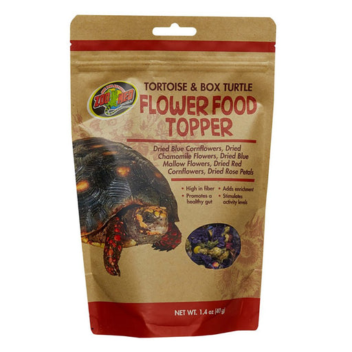 Zoo Med Tortoise Flower Food Topper - 40g - Reptiles By Post