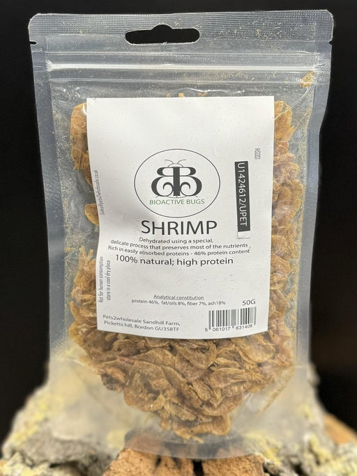 Bioactive Bugs - Shrimp 50g - Reptiles By Post