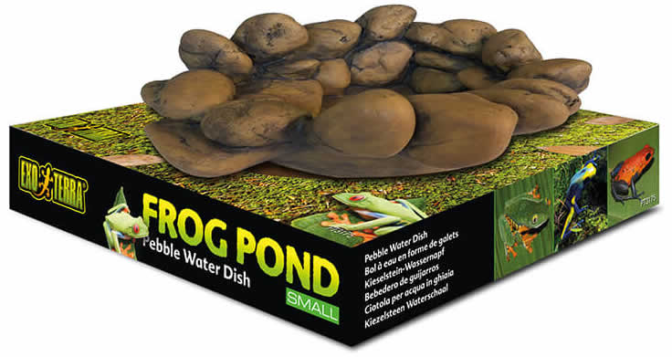 Exo Terra Frog Pond Pebble Water Dish — Reptiles By Post