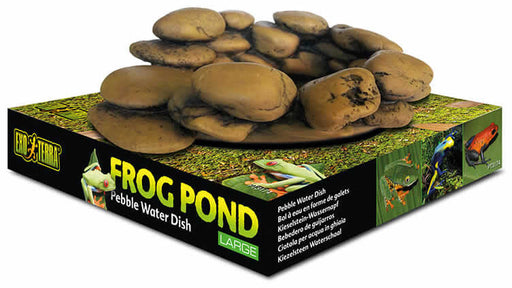 Exo Terra Frog Pond Pebble Water Dish - Reptiles By Post