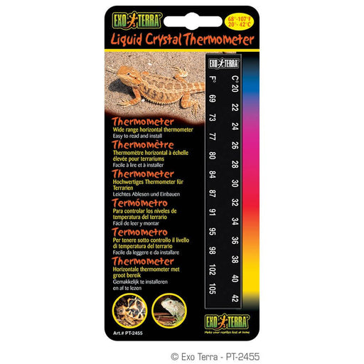 Exo Terra Liquid Crystal Thermometer - Reptiles By Post