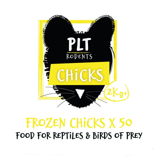 PLT Frozen Chicks 2kg approx 50 - Reptiles By Post
