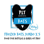 PLT Frozen Rats - Reptiles By Post
