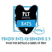 PLT Frozen Rats - Reptiles By Post