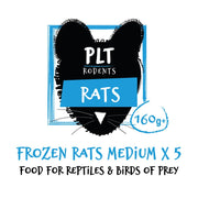 PLT Frozen Rats - Reptiles By Post