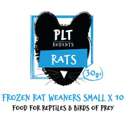 PLT Frozen Rats - Reptiles By Post
