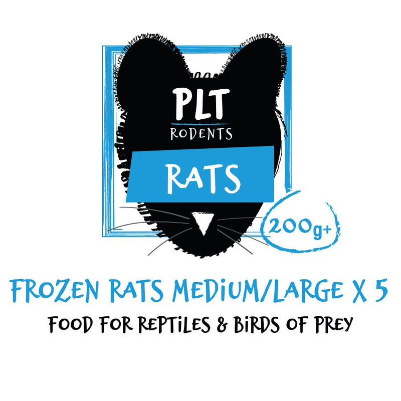 PLT Frozen Rats - Reptiles By Post