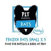PLT Frozen Rats - Reptiles By Post