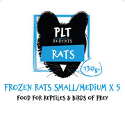 PLT Frozen Rats - Reptiles By Post