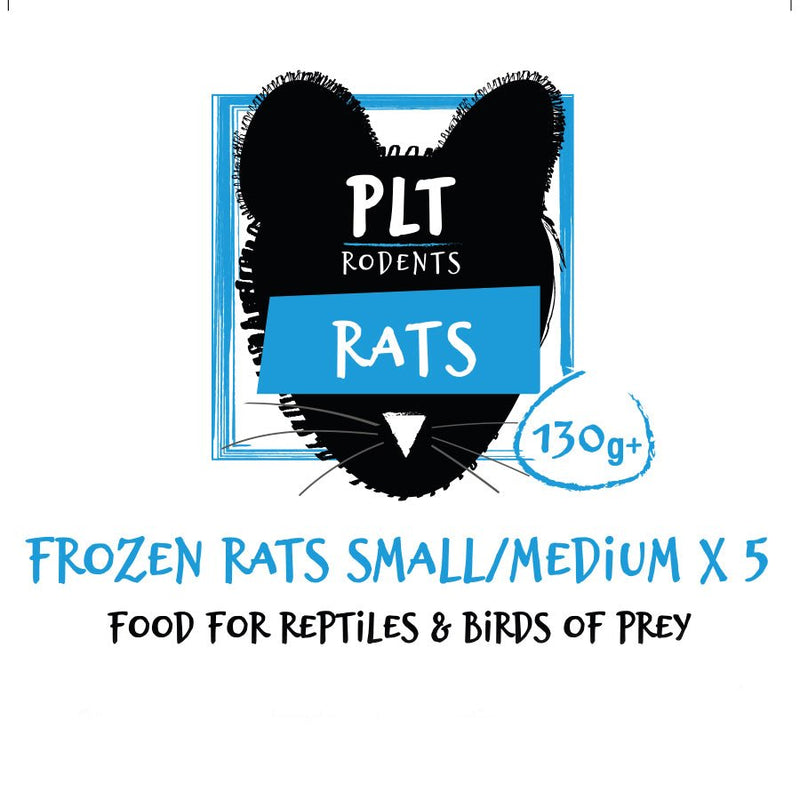PLT Frozen Rats - Reptiles By Post