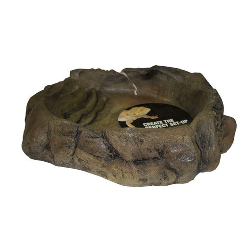 ProRep Terrarium Bowl Stone X-Large - Reptiles By Post